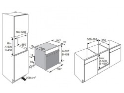 Духовой шкаф Asko - OCS 8664 A CRAFT SMALL DISPLAY