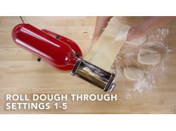 Насадка для кухонного комбайна KitchenAid - НАСАДКА НОЖИ РОЛИКОВЫЕ ДЛЯ РАСКАТКИ ТЕСТА И НАРЕЗКИ СПАГЕТТИ, ФЕТТУЧИНИ 5 KSMPRA