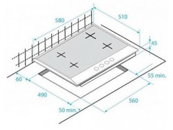 Варочная поверхность Beko - HIAW 64225 SW