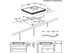 Варочная поверхность Electrolux - IPE6453KF Hob2Hood