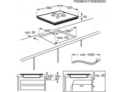 Варочная поверхность Electrolux - IPE6440KFV Hob2Hood