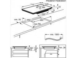 Варочная поверхность AEG - IPE 74571 FB