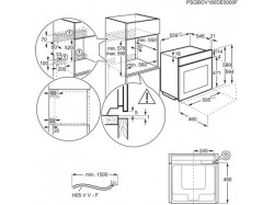 Духовой шкаф Electrolux - KOEAP 31 WT