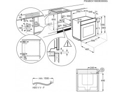 Духовой шкаф Electrolux - KOEAP 31 WT