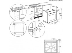 Духовой шкаф Electrolux - OEF3H70TW
