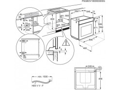 Духовой шкаф Electrolux - OKD5C51X SteamBake