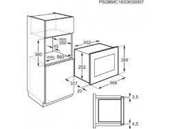 Микроволновая печь встраиваемая Electrolux - LMS 2203 EMX