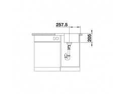 Мойка кухонная Blanco - 525115 LEMIS 45S-IF MINI