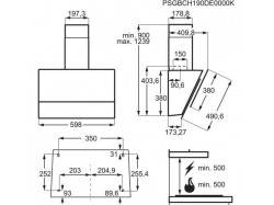 Вытяжка кухонная Electrolux - LFV 616 W Hob2Hood