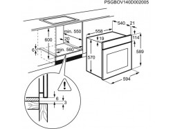 Духовой шкаф Zanussi - OPZB 4210 W