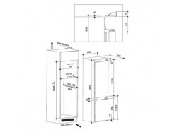 Холодильник встраиваемый Whirlpool - SP40 801 EU