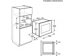 Микроволновая печь встраиваемая Electrolux - LMS 2173 EMX