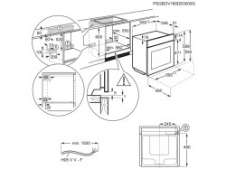 Духовой шкаф AEG - BER 455120 M SteamBake