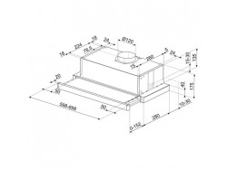 Вытяжка кухонная Smeg - KSET 61 E 2