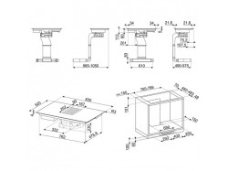 Варочная поверхность Smeg - HOBD 482 D