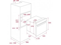 Духовой шкаф Teka - HLB 840 WH (41560071)