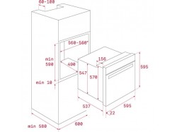 Духовой шкаф Teka - HLB 8400 ST (1110000060)