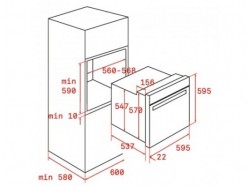 Духовой шкаф Teka - HLB 860 BK 41560090