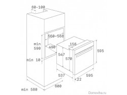 Духовой шкаф Teka - HRB 6300 VNS (111010013)