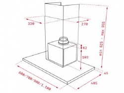 Вытяжка кухонная Teka - DLH 986 T (40487182)