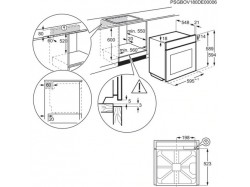 Духовой шкаф Electrolux - OED3H50K SteamBake