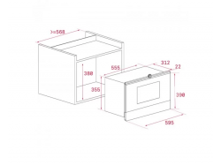 Микроволновая печь встраиваемая Teka - MWR 22 BI VNS 112040001