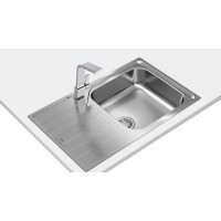 Мойка кухонная Teka - UNIVERSE 50 1B 1D MAX ПОЛИРОВАННАЯ 115110020