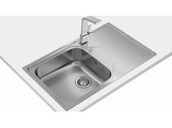 Мойка кухонная Teka - UNIVERSE 50 1B 1D MAX ПОЛИРОВАННАЯ 115110020