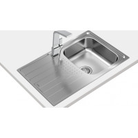 Мойка кухонная Teka - UNIVERSE 45 1B 1D МИКРОТЕКСТУРА 115110016