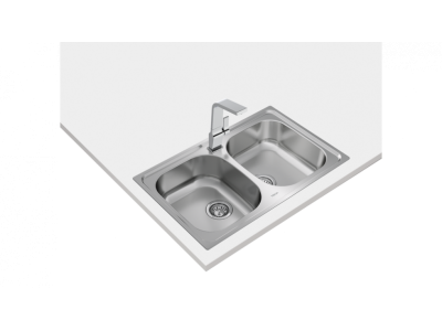 Мойка кухонная Teka - UNIVERSE 80 2B МИКРОТЕКСТУРА 115040011