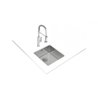 Мойка кухонная Teka - BE LINEA RS15 40.40 ПОЛИРОВАННАЯ 115000007
