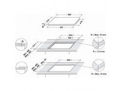 Варочная поверхность Hotpoint - HB 8460 BNEW