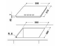 Варочная поверхность Whirlpool - GMWL 628 IXLEE