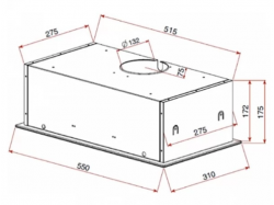 Вытяжка кухонная Teka - GFG 2 BL 40446752