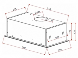 Вытяжка кухонная Teka - GFG 2 WH 40446751