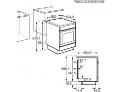 Плита кухонная Electrolux - RKG 500004 X