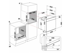 Духовой шкаф Whirlpool - AKZ 96230 WH