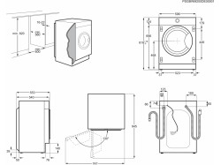Стиральная машина встраиваемая Electrolux - EW 7 W 368 SIU