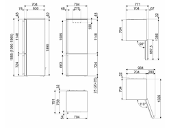 Холодильник Smeg - FA 8005 RPO 5