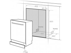 Посудомоечная машина встраиваемая Midea - MID45S120