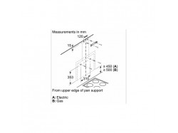Вытяжка кухонная Bosch - DWF 65 AJ 20 T