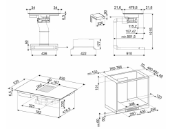 Варочная поверхность Smeg - HOBD 682 R 1