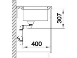 Мойка кухонная Blanco - SUBLINE 500-U (525995)