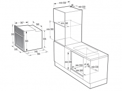 Духовой шкаф Gorenje - BOS 6737 E 13 X