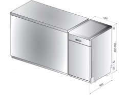 Посудомоечная машина Indesit - DSFE 1 B 10