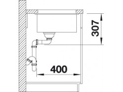 Мойка кухонная Blanco - 527170 SUBLINE 500-U