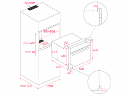 Духовой шкаф Teka - HLC 8440 C WH 111160011
