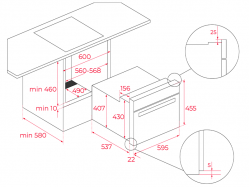 Духовой шкаф Teka - HLC 8440 C ST 111160006