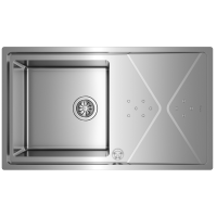 Мойка кухонная Teka - BROOKLYN 50 1B D 115100022