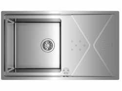 Мойка кухонная Teka - BROOKLYN 50 1B D 115100022
